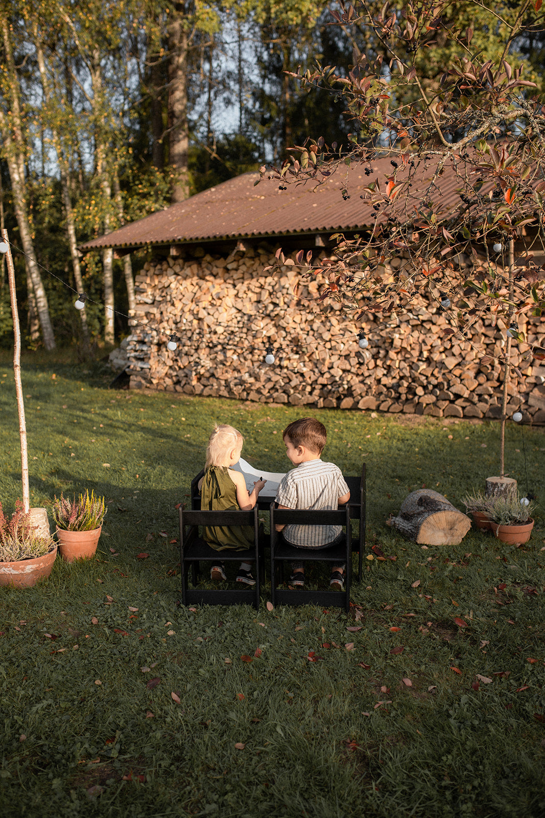 Adjustable Table and Chair Set – Upe un Krasts – Perfectly Paired for Play and Learning